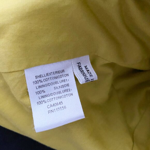 Ports 1961 Yellow Cotton Jacket, size 6 (fits like a 4) - Picture 4 of 5